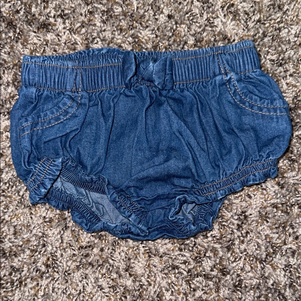 Cat & Jack Blue Denim Diaper Cover